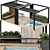 Versatile Backyard Set: 3D Model with V-Ray & Corona Compatibility 3D model small image 1