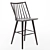 Elegant Madison Bar Stool 3D model small image 1