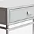 Golden Steel Work Table with Drawers and Computer Shelf 3D model small image 5