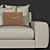 Luxurious Bentley Stowe Sofa 3D model small image 2