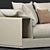 Luxurious Bentley Stowe Sofa 3D model small image 3