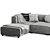 2015 Boconcept Sofa - Modern Comfort 3D model small image 2