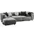 2015 Boconcept Sofa - Modern Comfort 3D model small image 3