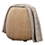 Arper Cozy Seat Pouf 3D model small image 3