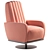 Sleek Modern Armchair for 3Ds Max 2017 3D model small image 1