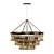 Elegant Crystal Chandelier 3D model small image 1