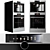 Ultimate Double Oven & Coffee Collection: Gaggenau, AEG, and Neff 3D model small image 4