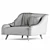Stylish Elgin Armchair: Modern Design & Comfort 3D model small image 4