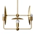 Modern Orbit Chandelier: Elegant & Versatile 3D model small image 2