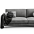 Boconcept Indivi Sofa: Contemporary Comfort & Style 3D model small image 2