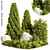 Outdoor Plant Set 06: Stylish & Versatile 3D model small image 7