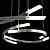 Elegant Italian Pendant Lamp Collection 3D model small image 4