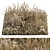 Natural Wild Grass Dried & Wheat 3D model small image 1