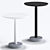 Bernardo Steel Garden Side Table - Stylish and Durable 3D model small image 2
