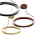 Lira Pendant Lamp: Sleek Aluminum Design 3D model small image 1