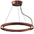 Lira Pendant Lamp: Sleek Aluminum Design 3D model small image 2