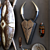 Africa Art Decoration Set 3D model small image 3