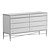 CB2 Connoisseur Wide Dresser 3D model small image 3