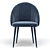Modern Bruni Chair: Stylish and Comfortable 3D model small image 3