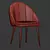Modern Bruni Chair: Stylish and Comfortable 3D model small image 5