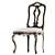 Elegant Roberto Giovannini Chairs 3D model small image 11