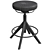 Trollberget Beige Sit-Stand Stool 3D model small image 5