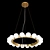 Elegant Glori Chandelier 3D model small image 1