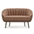 Primrose Luxe 2 Seater Sofa 3D model small image 1