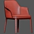 Elegant Poliform Sophie Dining Chair Set 3D model small image 4