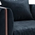 Sleek Barlow Chair: Modern Elegance Packed 3D model small image 4
