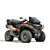 CF Moto X10: 80hp V-Twin ATV 3D model small image 1