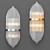 Nembus Glass Sconce 3D model small image 1