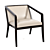 Regal Kingman Chair by Hancock+Moore 3D model small image 3