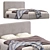 Modern Argos Bed: Sleek Design, Easy Assembly 3D model small image 3