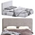 Modern Argos Bed: Sleek Design, Easy Assembly 3D model small image 4