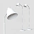 Lumina Deco Ardini Floor Lamp: Elegant Illumination at its Finest 3D model small image 3