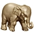 Elephant Sculpture 2013 - Unique Decor Piece 3D model small image 6