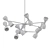 Elegant Eichholtz Cordero Chandelier 3D model small image 2