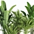 Indoor Oasis: 42-Piece Plant Set 3D model small image 5