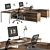 Elevate Ergo Office Set 42 3D model small image 1