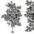 Title: Evergreen Bliss - Complete Pine Set 3D model small image 6