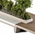 Urban Garden Bench: Set of 20 3D model small image 4