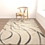 Stylish Rug Set with VRayFur 3D model small image 4