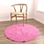 Round Rugs Set with Variations 3D model small image 5