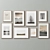 Versatile 8-Piece Picture Frames Set 3D model small image 10