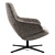 Arper Aston Club 4-Way Low Backrest: Sleek, Stylish, and Versatile 3D model small image 5