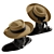 Fashionable Woman Hat 4 3D model small image 5