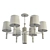 Art Deco 39 Chandelier: Stunning Studio Design 3D model small image 2