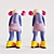 Kaws Clown Figurine: Limited Edition 3D model small image 2