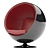 ErgoFit Ball Chair 3D model small image 1